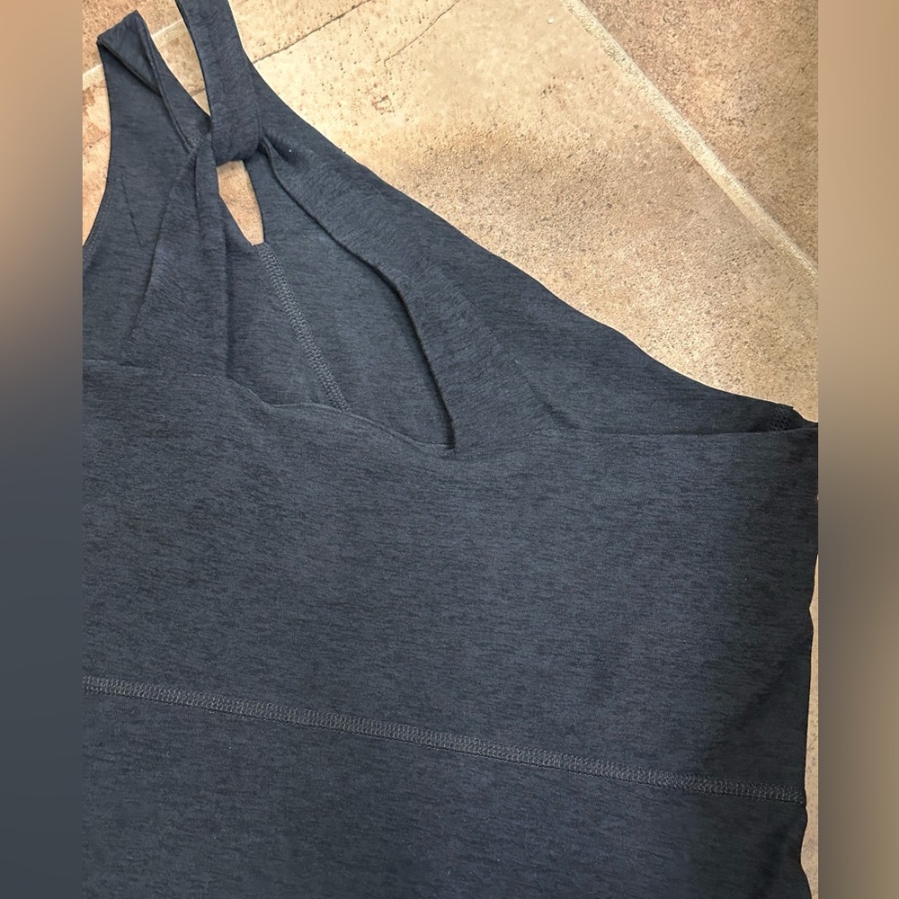 💫Beyond Yoga Spacedye Lost Your Mind Dress, Small, EUC, Black, Asymmetrical - Picture 10 of 15